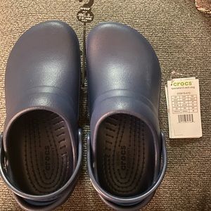 Navy Blue Crocs Specialist II Vent Clog